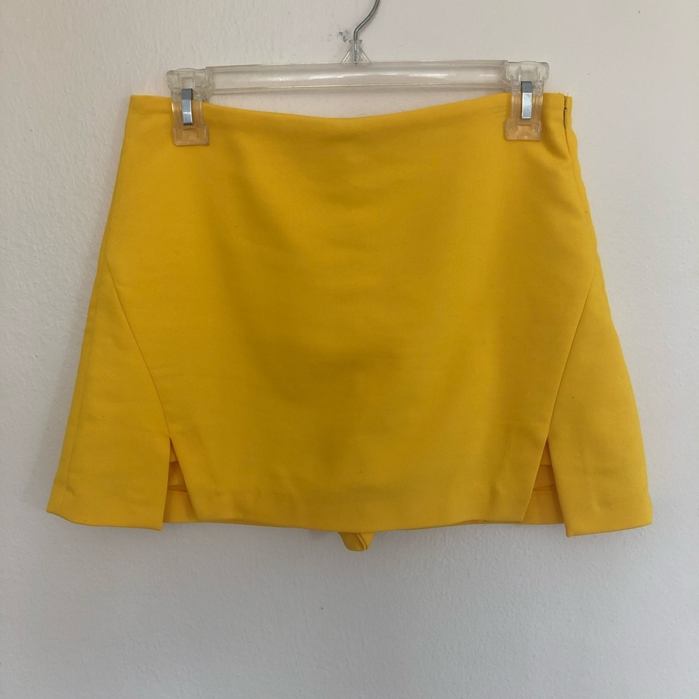 Zara Yellow Skort